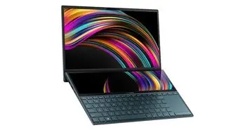 ایسوس ZenBook Duo معرفی شد؛ لپ تاپی با دو نمایشگر