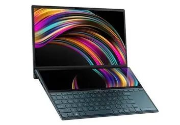 ایسوس ZenBook Duo معرفی شد؛ لپ تاپی با دو نمایشگر
