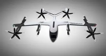 هیوندای از اولین تاکسی پرنده خود رونمایی کرد