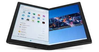 لنوو ThinkPad X1 Fold با نمایشگر انعطاف پذیر OLED رونمایی شد