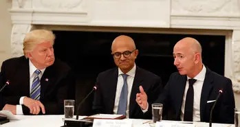 آمازون از نقش ترامپ در پروژه JEDI اظهار نارضایتی کرد