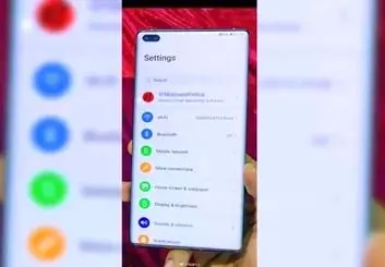 گوشی P40 پرو هواوی در دنیای واقعی مشاهده شد؛ نمایشگر بدون حاشیه