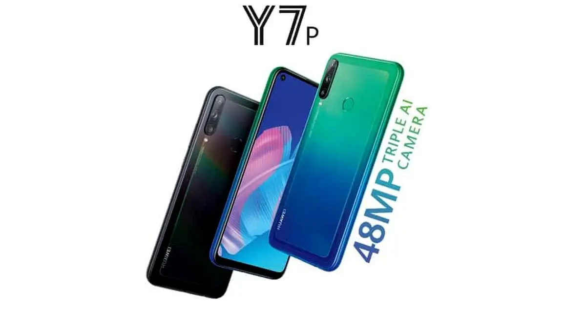 هواوی Y7p با دوربین اصلی سه گانه رونمایی شد