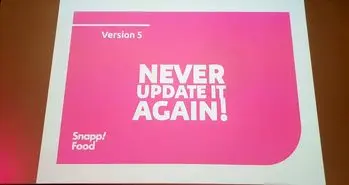 دیگه آپدیتش نکن