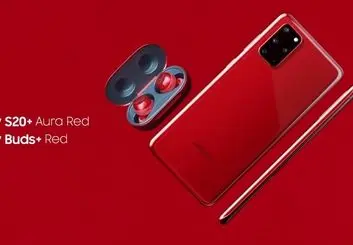 گلکسی S20 پلاس با رنگ قرمز رسما معرفی شد