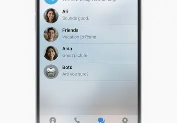 تجربه‌ای نوری و شفاف در تلگرام؛ طراحی لیکویید گلس iOS 26 از راه رسید
