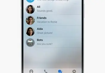 تجربه‌ای نوری و شفاف در تلگرام؛ طراحی لیکویید گلس iOS 26 از راه رسید