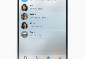 تجربه‌ای نوری و شفاف در تلگرام؛ طراحی لیکویید گلس iOS 26 از راه رسید