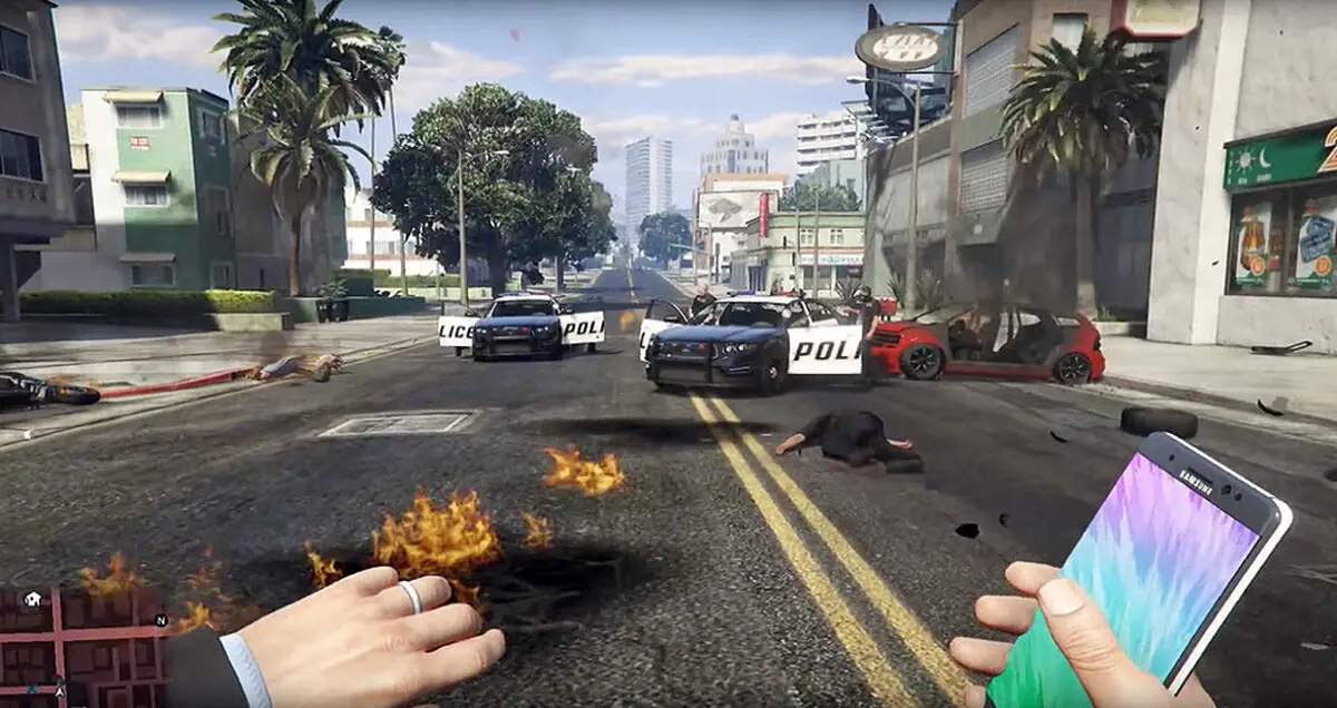 شکایت عجیب سامسونگ از یکی از گیمرهای GTA 5