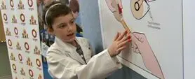 اختراع دختربچه ده ساله مبتلا به سرطان او را به ناسا فرستاد