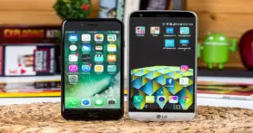 مقایسه همه‌ جانبه آیفون ۷ و ال‌ جی G5