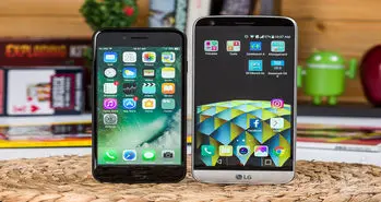مقایسه همه‌ جانبه آیفون ۷ و ال‌ جی G5