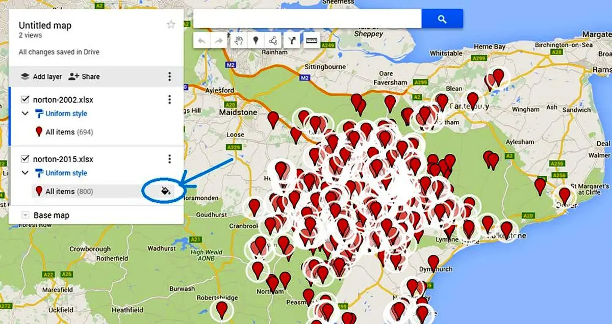 امکان جدید Google Map برای تبلیغات برندهای تجاری