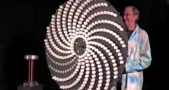 تماشا کنید؛ مسلسل شگفت انگیز با سیم پیچ تسلا