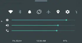 اپلیکیشن Quick Control Panel محیط iOS را برای کاربران اندروید به ارمغان می آورد