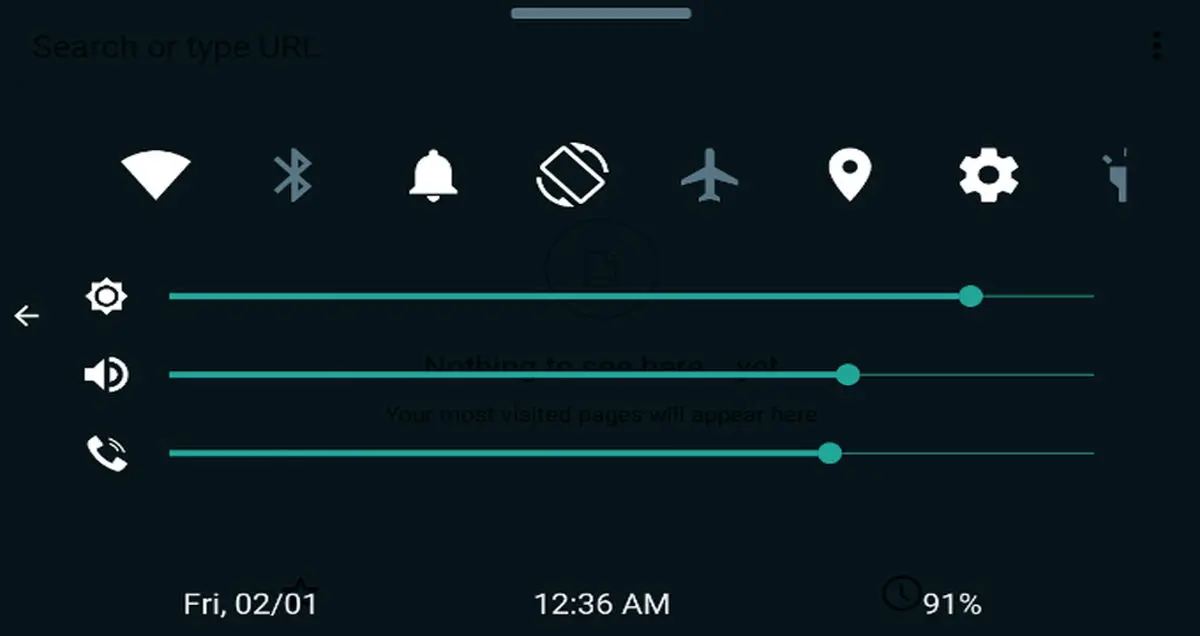 اپلیکیشن Quick Control Panel محیط iOS را برای کاربران اندروید به ارمغان می آورد