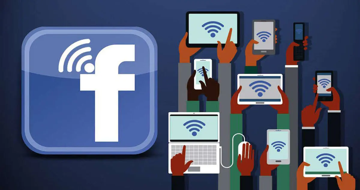 تست قابلیت Find Wi-Fi، بر روی اپلیکیشن فیس بوک در iOS