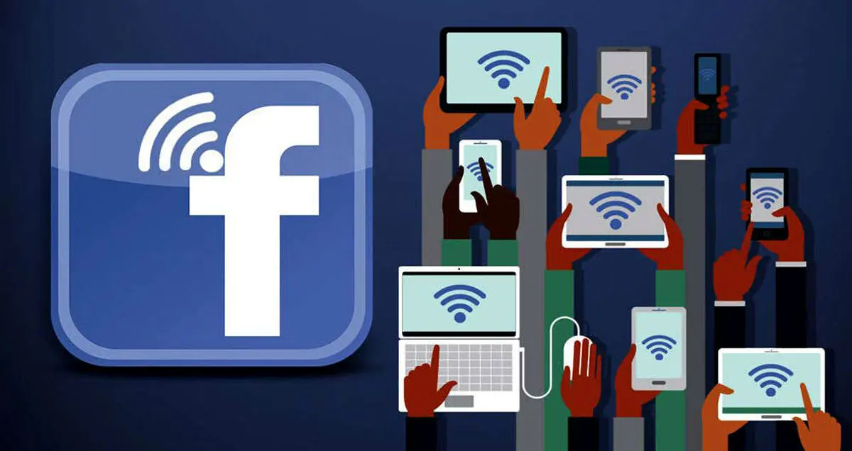 تست قابلیت Find Wi-Fi، بر روی اپلیکیشن فیس بوک در iOS