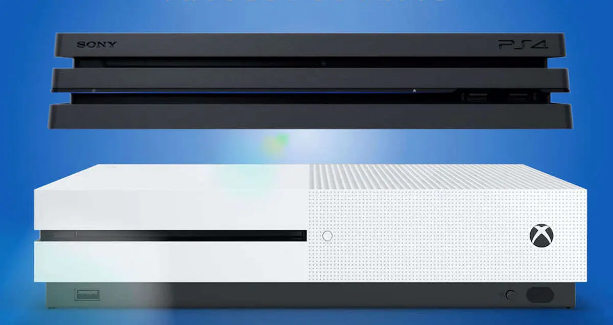 صف آرایی Xbox One S و PS4 Pro در مقابل هم