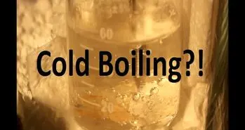 تولید یخ از طریق جوشاندن آب