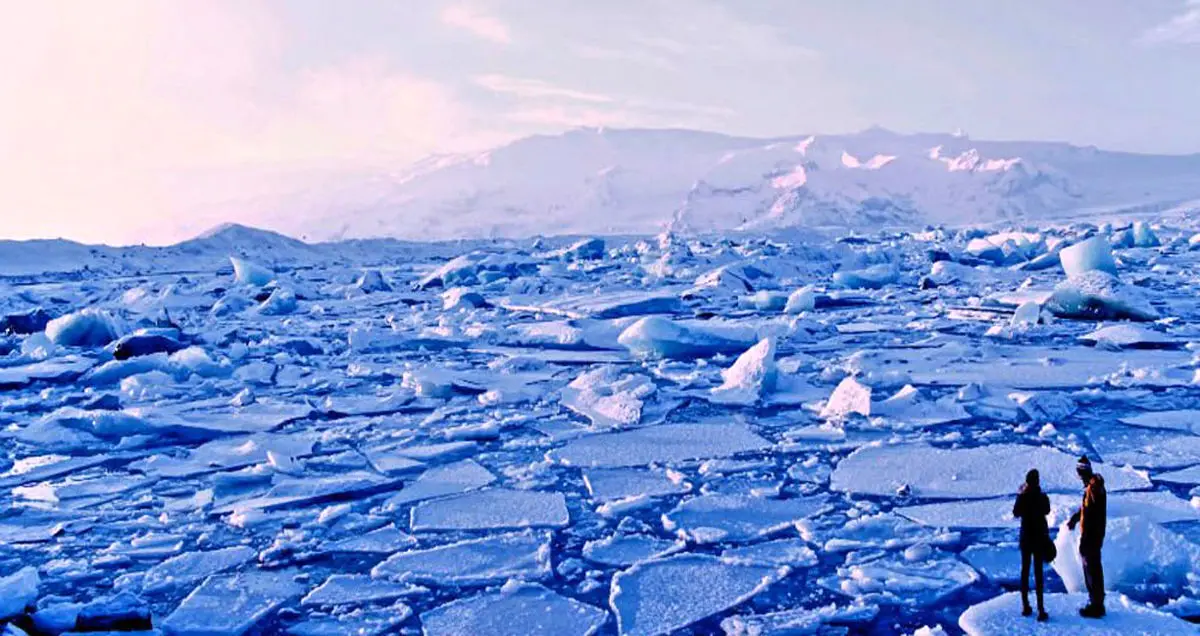 ناپدید شدن یخی به بزرگی وسعت کشور هند در قطب