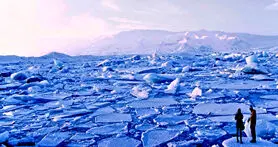 ناپدید شدن یخی به بزرگی وسعت کشور هند در قطب