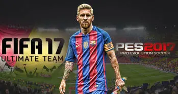 لیونل مسی در FIFA 17 بهتر است یا PES 2017؟