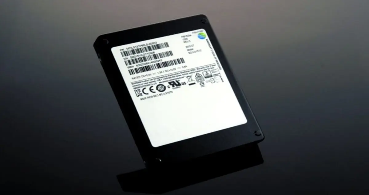سامسونگ از حافظه ۱۵ ترابایتی SSD خود رونمایی کرد