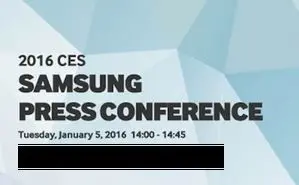 سامسونگ برای رویداد CES 2016 دعوتنامه ارسال کرد