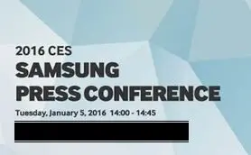 سامسونگ برای رویداد CES 2016 دعوتنامه ارسال کرد