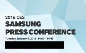 سامسونگ برای رویداد CES 2016 دعوتنامه ارسال کرد