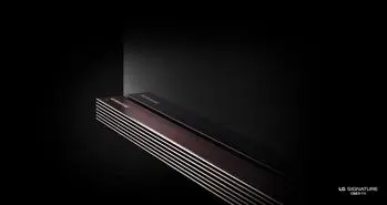 رونمایی از تلویزیون فوق باریک LG مدل W در نمایشگاه CES 2017