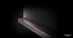 رونمایی از تلویزیون فوق باریک LG مدل W در نمایشگاه CES 2017