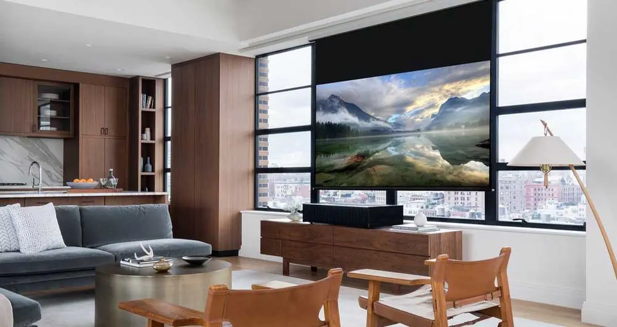 ایجاد تصویر از ۱۵ سانتی متری توسط پروژکتور گران قیمت جدید سونی