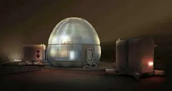 ساخت خانه هایی برای زندگی در مریخ