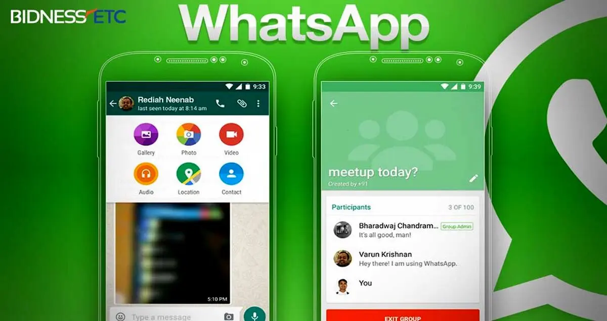 ارسال فایل بدون اتصال به اینترنت از طریق واتس اپ