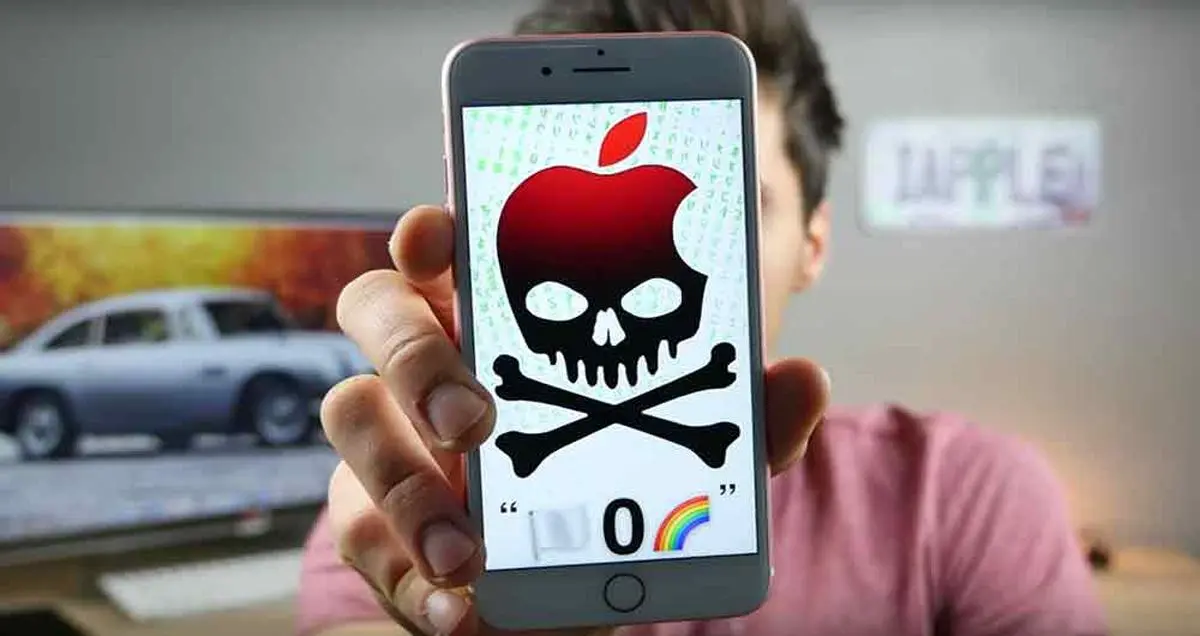 کشف عبارتی که می تواند گوشی های آیفون را از کار بیندازد