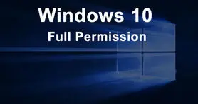 آموزش تغییر پرمیشن فایل ها و پوشه ها در ویندوز ۱۰