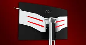 AOC دو مانیتور خمیده جدید برای گیمر ها و طراحان عرضه کرد