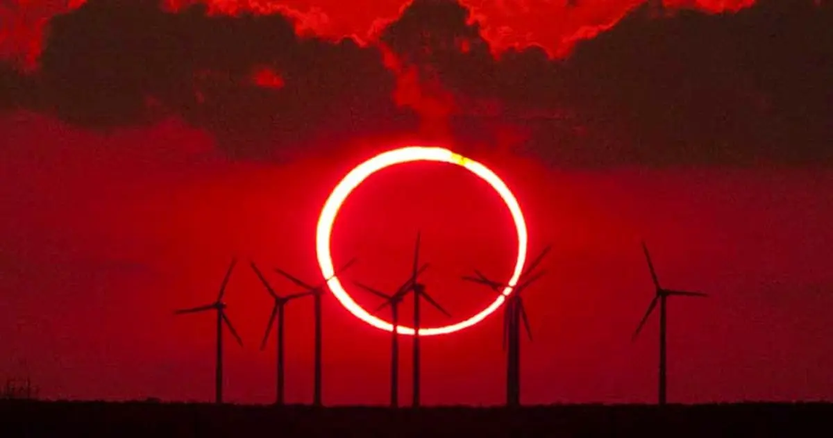 اولین خورشید گرفتگی سال ۲۰۱۷