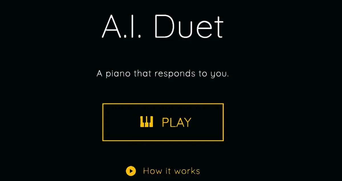 با A.I. Duet گوگل، پیانو بنوازید