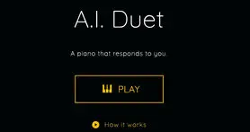 با A.I. Duet گوگل، پیانو بنوازید