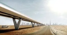 رونمایی از مسیر اصلی پروژه بزرگ هایپرلوپ در دوبی