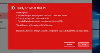 آموزش تصویری بازگرداندن تنظیمات ویندوز ۱۰ بدون حذف آن