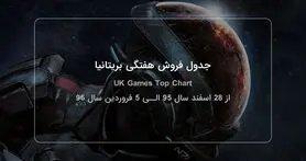جدول فروش هفتگی بریتانیا | Mass Effect: Andromeda صدرنشین شد