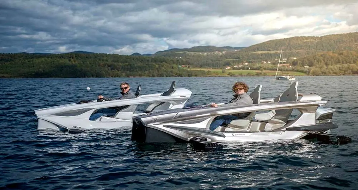 تماشا کنید؛ با قایق باله دار برقی Quadrofoil Q2 آشنا شوید