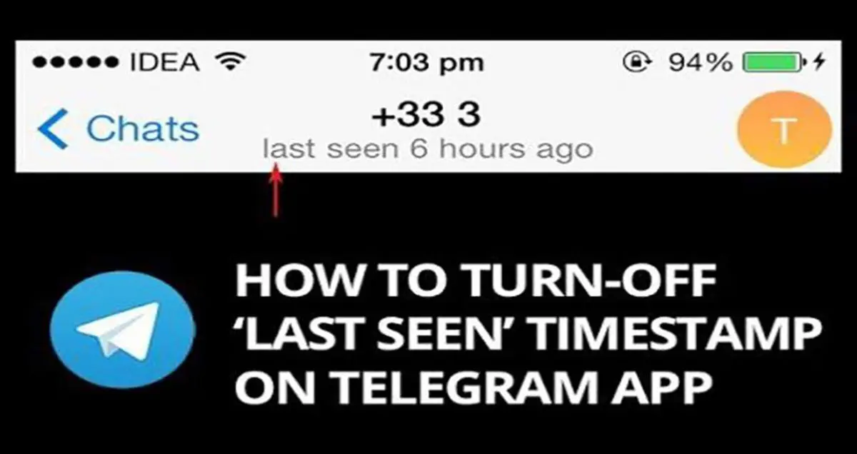 آموزش تصویری عدم نمایش وضعیت آنلاین در تلگرام