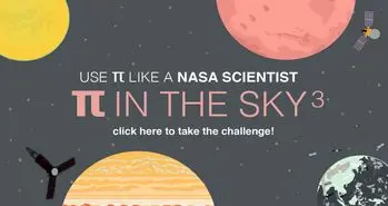 سوالات ناسا برای روز جهانی عدد پی