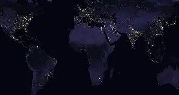 تماشا کنید؛ انتشار نقشه ۵ ساله شب های زمین توسط ناسا