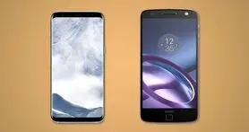 مقایسه کامل گلکسی S8 و S8 پلاس با Moto Z موتورولا